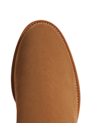 The Heeled Regina (Narrow Fit) - Tan &amp; Navy (10 Year Anniversary)