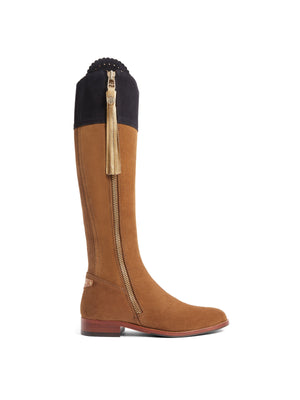 The Regina (Narrow Fit) - Tan &amp; Navy (10 Year Anniversary)