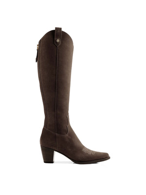 The Knee High Rockingham - Chocolate