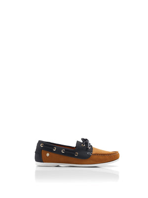 The Salcombe - Tan &amp; Navy
