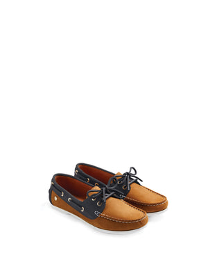 The Salcombe - Tan &amp; Navy