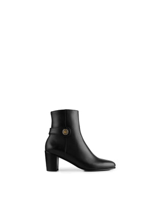 The Upton Ankle Boot - Black Leather