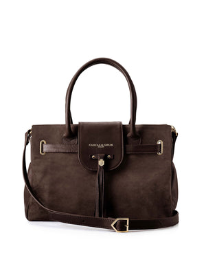 The Windsor Handbag - Chocolate
