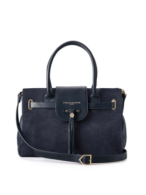 The Windsor Handbag - Navy